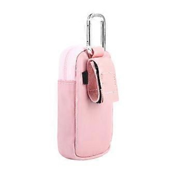 Universaali TPU Kannettava Säilytyspussi Matkajärjestäjä Kotelo Pussi MP4 MP3 Musiikkisoittimille Kulutusta Kestävät Suojat Pinkki Pink