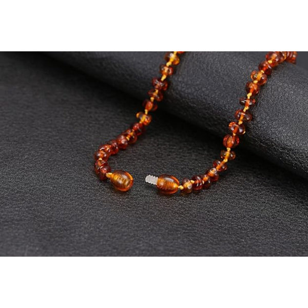 Ravhalsband (unisex) -- Baltiskt rav halsband
