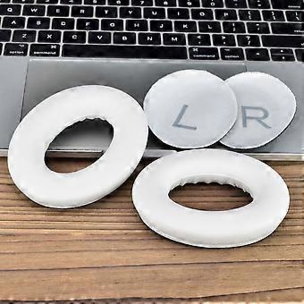 Kvalitets Ørepude Hovedbøjle til QC35 QC35II QC45 QCSE for at Sikre Komfortabel Lytteoplevelse for Alle Brugere Hvid White