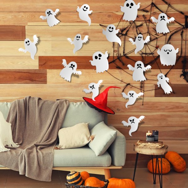 21 st Halloween Ghost Wall Stickers Halloween Ghost Stickers