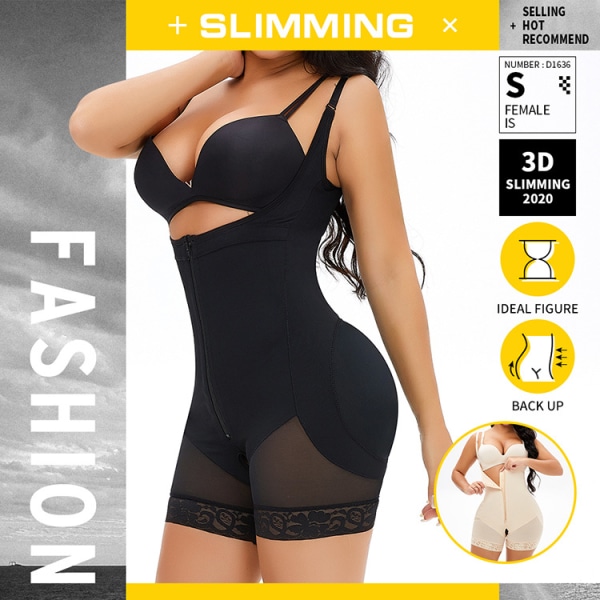 Kvinnors Shapewear Postpartum Abdominal Shapewear Hip Lifter