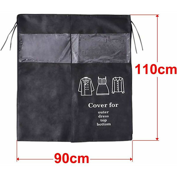 （Svart） GP skyddsöverdrag cover 88 × 118 cm Anti-damm P