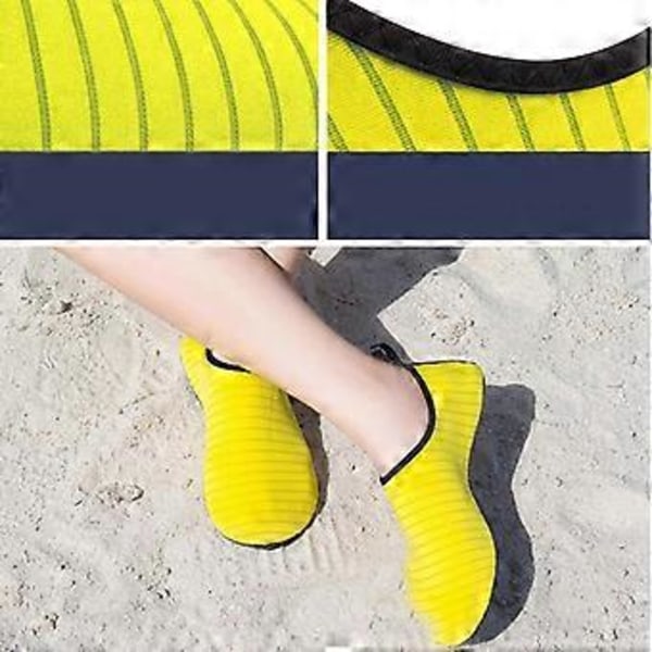 Badesko strandsko surfsko aquasko yellow 40-41