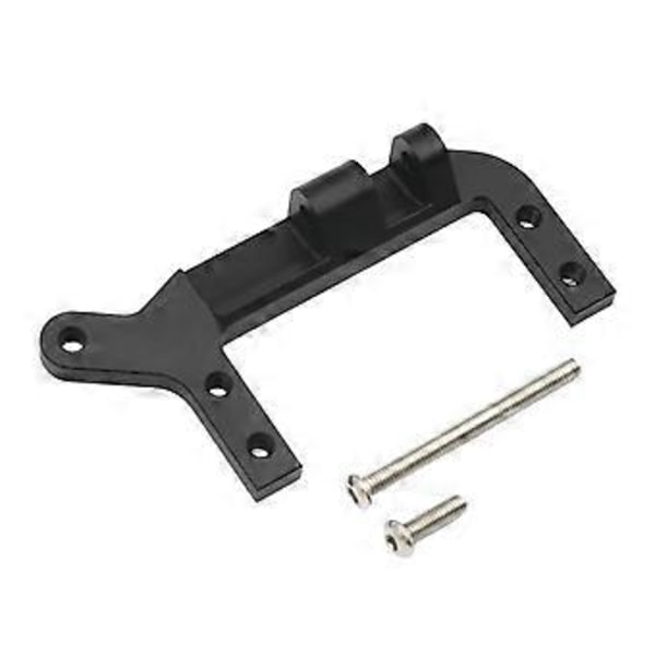 CNC Aluminium Servo Beslag RC Bil Reservedel Høj Ydeevne Letvægts RC Bil Dele til 1/10 RC Crawler Bil TRX 4 (Sort)