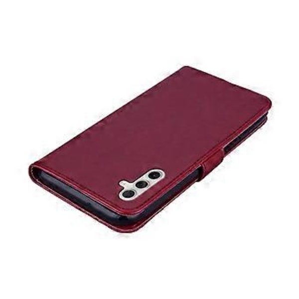Plånboksfodral för Samsung Galaxy S24 FE Uggla Blomma Tryckt Strass Läderfodral Style A