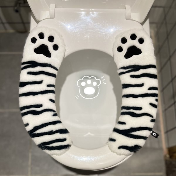 Toalettstolsskydd 1 st värmare kudde toalettstolsskydd, toalettstolsskydd