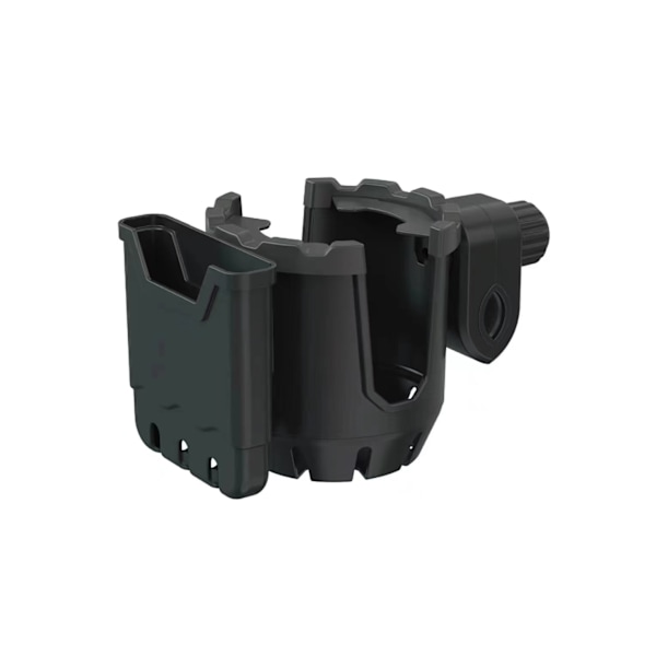 2-i-1 koppholder for barnevogn med telefonholder, universell koppholder