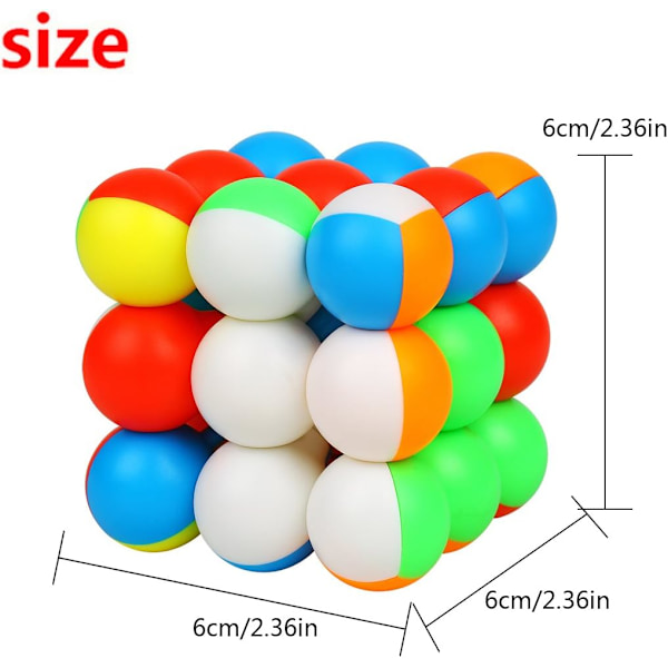 Rubiks kube Speed ??Puslespill Rubiks kube 3x3x3 YZMF-01
