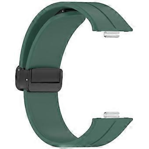 Til Huawei Watch Fit 3 Silikone Urrem med Magnetisk Foldespænde Style G