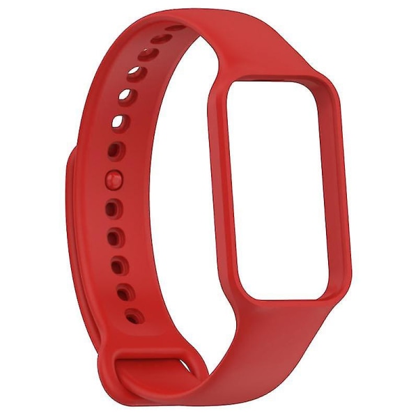 Ny Silikonarmband Kompatibel Xiaomi Redmi Smart Band 2 Kompatibelt Bälte Armband Kompatibelt Redmi Band.Röd.