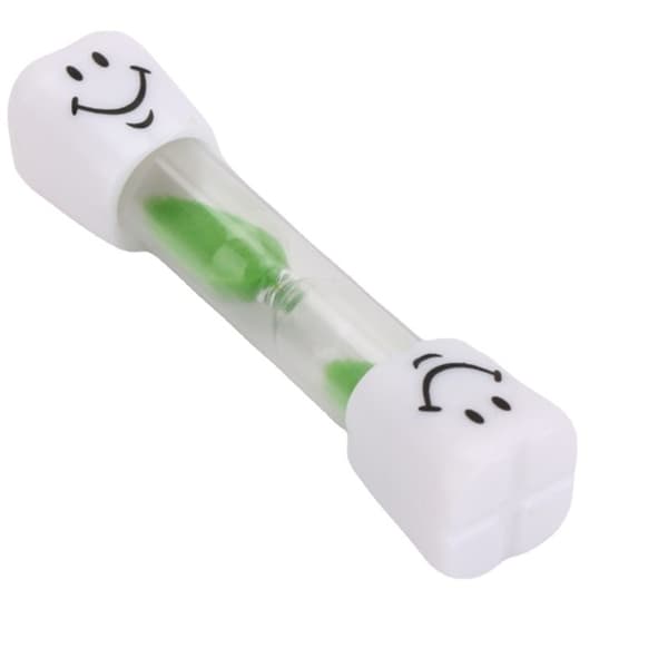 7-pack smiley face timglas barnens tre minuters tandborstningstimer, studietimer