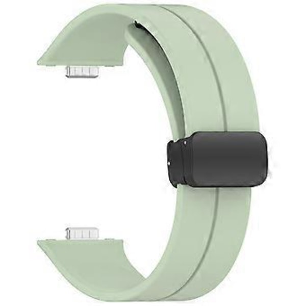 Huawei Watch Fit 3 silikoninen kellon ranneke magneettisella taitettavalla soljella Style E