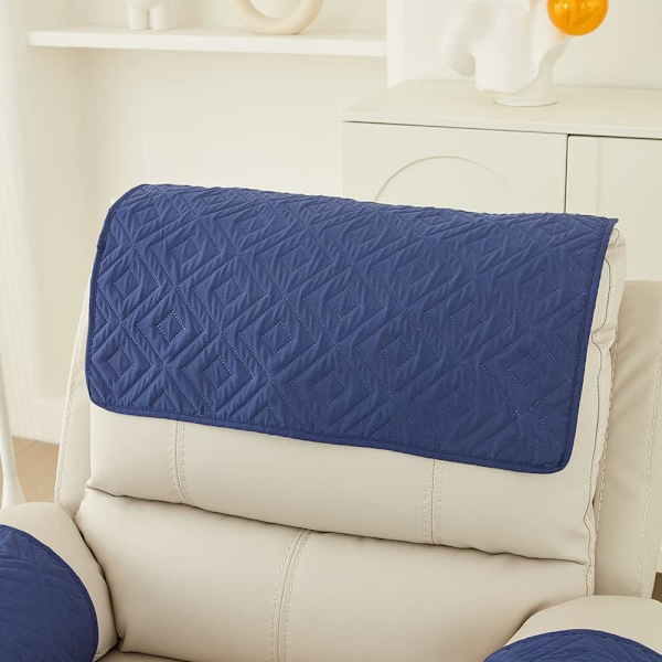 (1 Seater, Mørkeblå) Lenestoltrekk for Armlenestoltrekk for