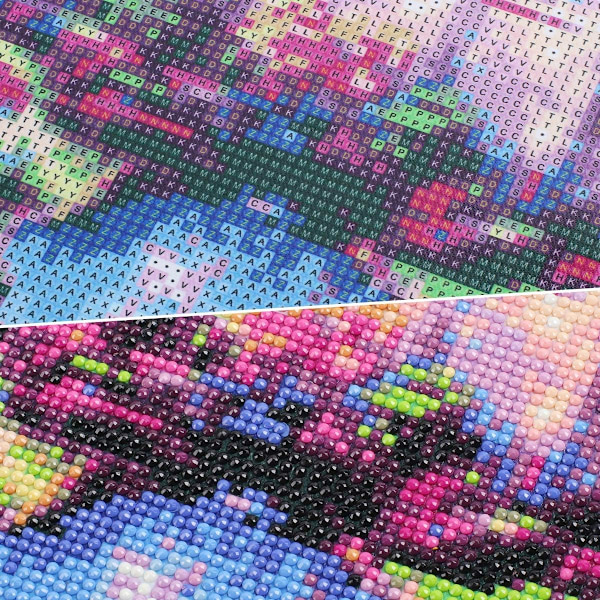 5D timanttimaalaussetti 30x40cm DIY värikäs hevostimanttitaide Ki