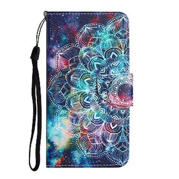 Målat Läderfodral För Samsung Galaxy A20e