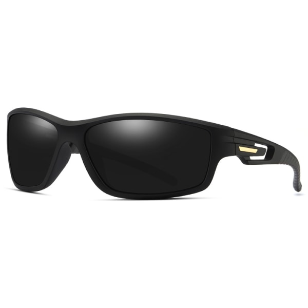 Sand Black Frame with Gray Glitter - Polariserte solbriller for meg