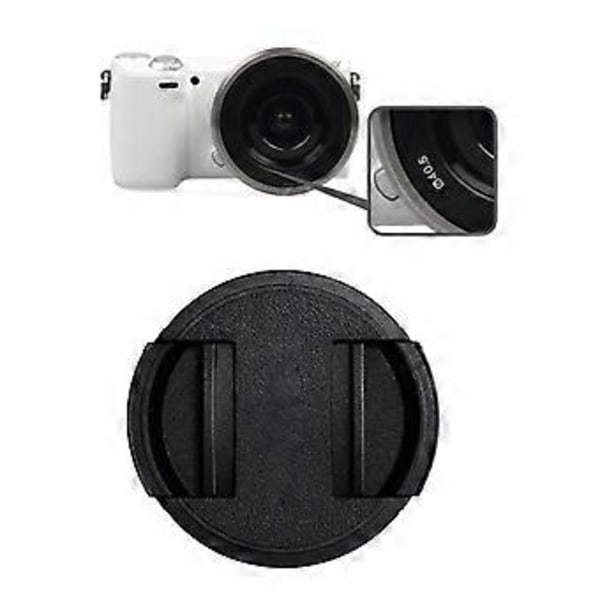 Praktiska Dammtäta Objektivlock för A5100 A6400 6300 6500 ZVE10 1650 Kamera Anti-Repskydd