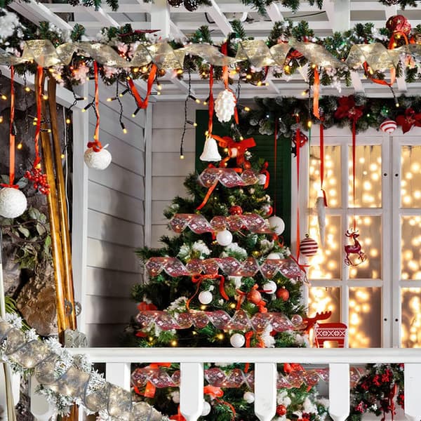 Juletræ båndlys, 5 meter julebåndlys, LED