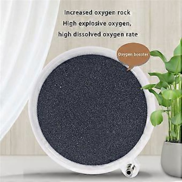 Luftbubbelsten Akvarier Syresättare Dammpumpar Luftsten Hydroponisk Syreplatta för Effektiv Syrefördelning 10cm 10cm