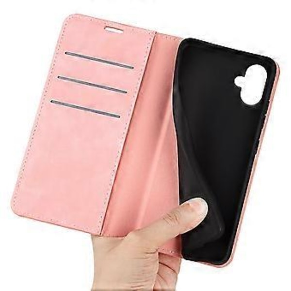 Til Samsung Galaxy A06 Etui Hud-Touch Læder Wallet Telefon Cover Style B