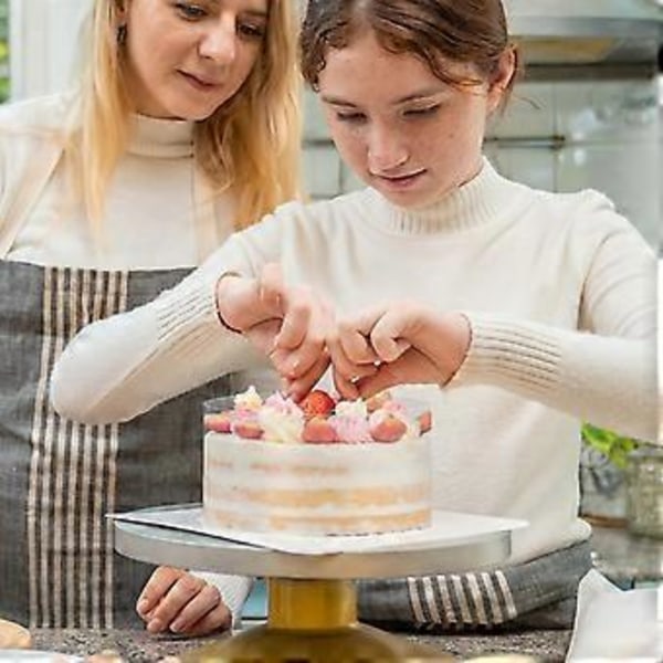Läpinäkyvä suklaamoussekaulus, reunusta ympäröivät kirkkaat PET-kakkunauhat leivontaan ja kakun koristeluun 8in X 394in