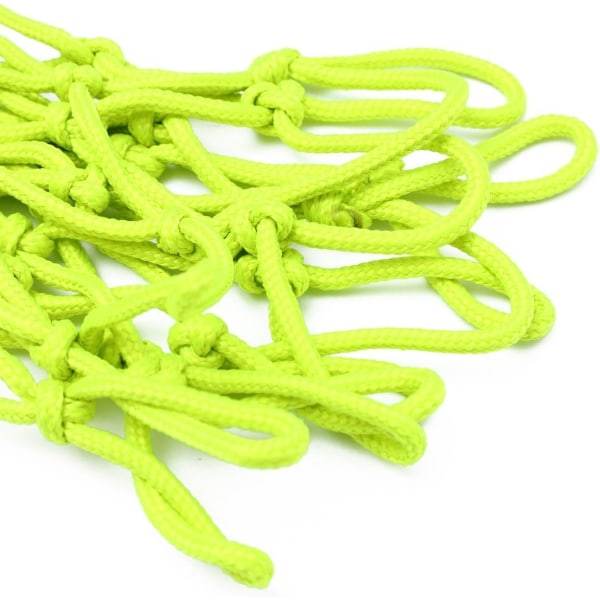 Fluorescerande basketnät, lysande basketnät lyser i mörkret