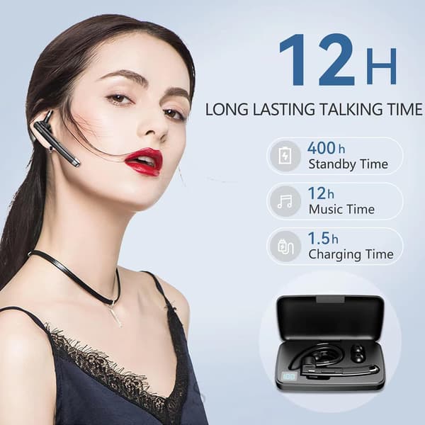 Bluetooth-headset Én øretelefon til mobiltelefoner trådløs