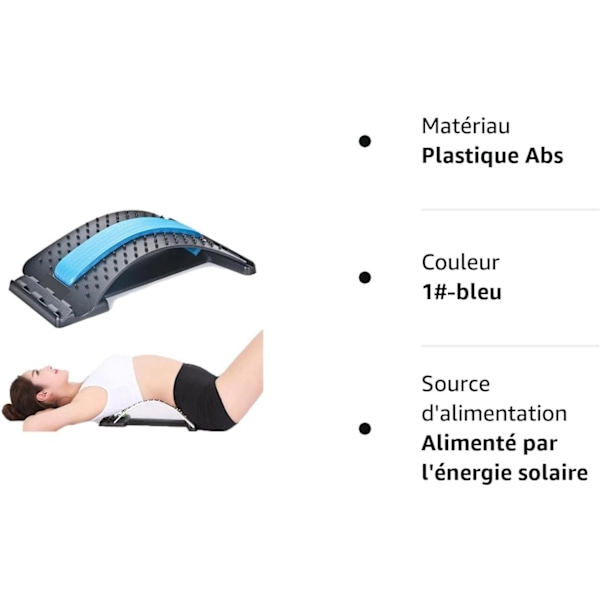 Ryggmassageapparater, Magic Stretcher Träningsutrustning Stretch Support