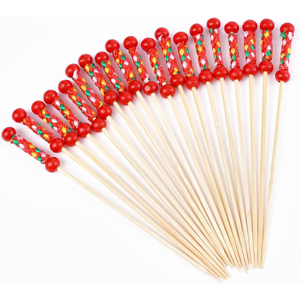 Cocktail Sticks 100 stk. Træ tandstikker til Nibbles Tapas S