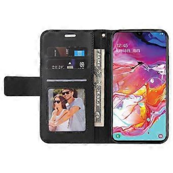 Läderfodral för Huawei P20 Pro Black