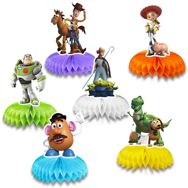 9 Toy Story Temafest Honeycomb Ball Dekorasjon Fest Honeycomb