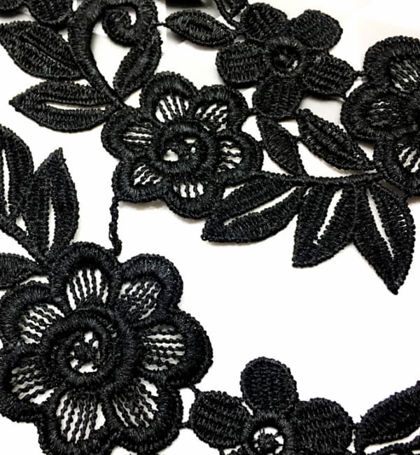 2 Blommor 28 x 14 cm En Styck, Emblem Patch Badge Applikation Fl