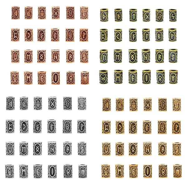 Set med 96 håraccessoarer i aluminium