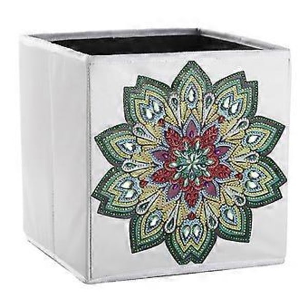 5D DIY diamantmaleri Opbevaringsboks Rejse Krystalbeholder Etui Organisatorer Diamantbroderi Håndværk Jul Bryllup Fest Fødselsdagsgaver(F) F