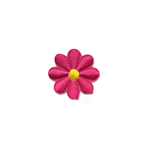 Rose Red+Green-20stk (10stk hver) Stryke-på lapper Mini Broderi