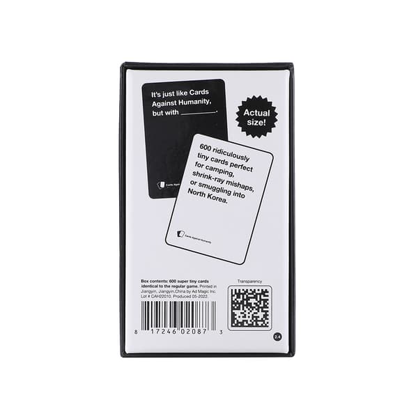 Cards Against Humanity Tiny US Edition rento korttipöytäpeli