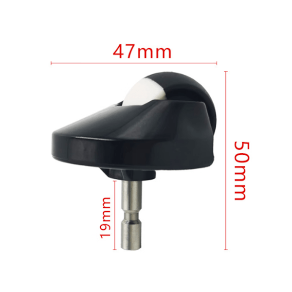 Pakke med 2 erstatningshjul (hvite) for iRobot Roomba 6