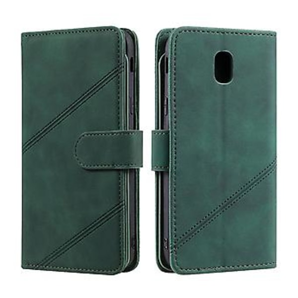 Læderetui med hudfornemmelse til Samsung Galaxy J5 2017 Green