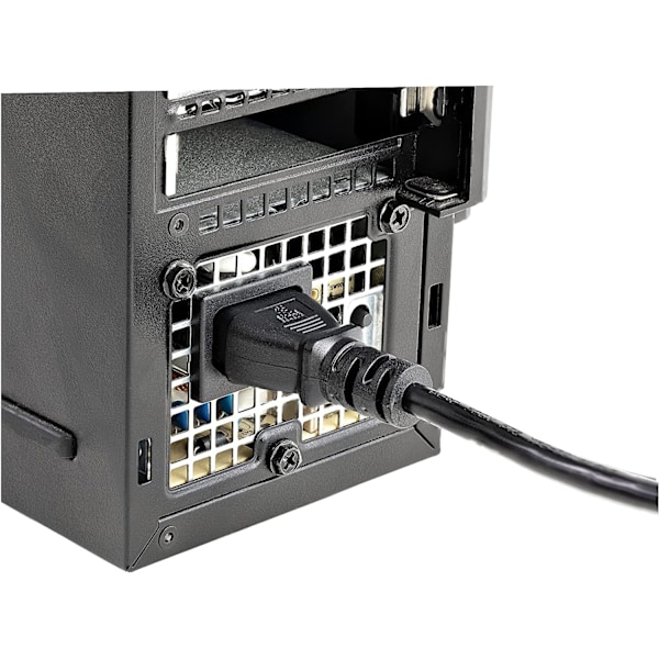 3m skjermkabel, 3-polet TV-kabel, NEMA 5-15P til C13, 10A 1