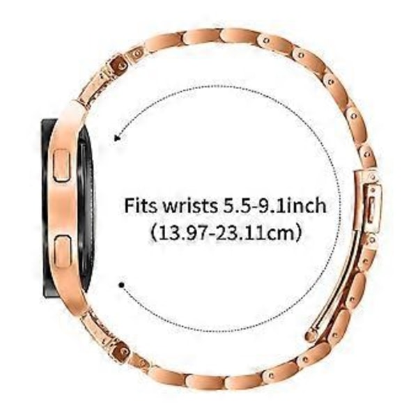 Til Garmin Vivoactive 3 Urrem Rose Gold