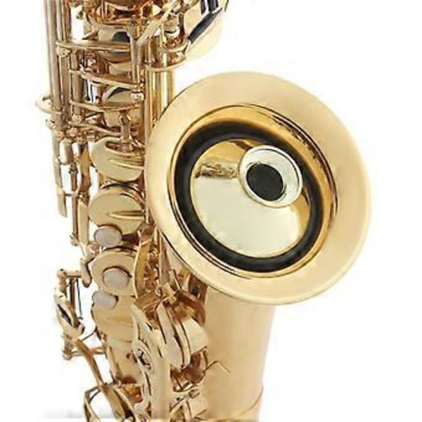 Altsaxofon Dämpare Ljuddämpare Altsaxofon Mute Ljuddämpare Lättviktig Saxofon Dämpare Saxofon Ljuddämpare Guld Gold