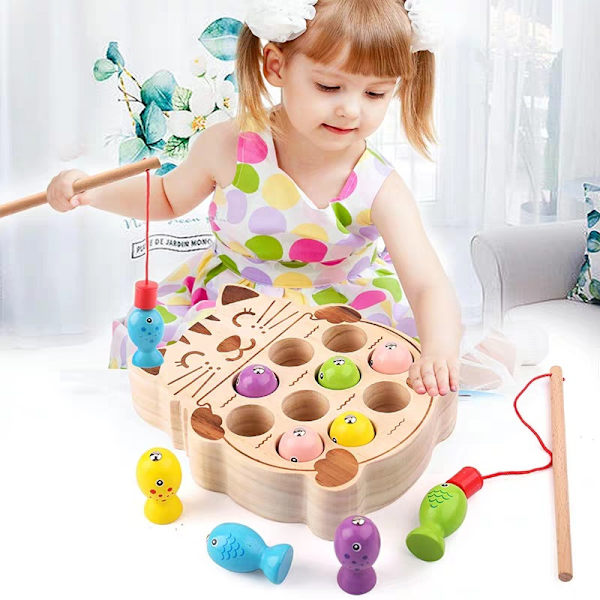 Barnspill 2 år gamle, Montessori-spill, trespill for