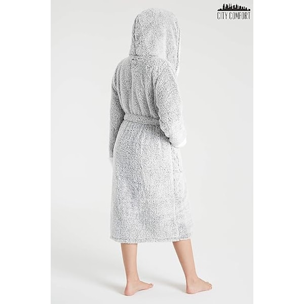 Dame Fleece Morgenkåbe D（L）