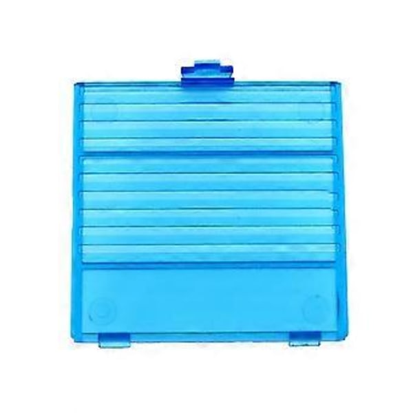 Peli Tarvikkeet Takakannen Kuori Kannet GB Akun Kannen Kotelon Pidike Pelikonsoli Peliohjain Korjaus Osat Läpinäkyvä sininen Transparent blue