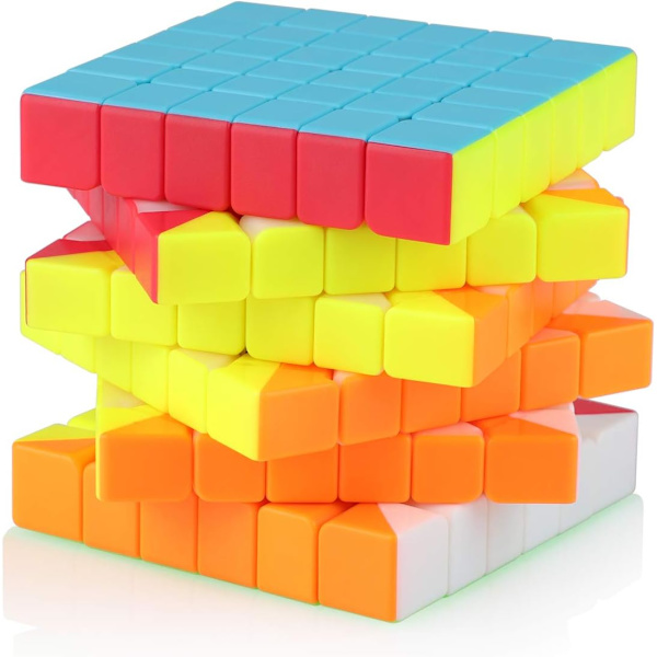 Nopeuskuutio 6x6 6x6x6 Tarraton Taikapala Taika Nopeuskuutio
