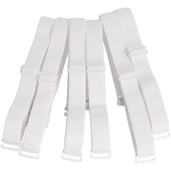 12mm (3-pack) Justerbara axelband för underkläder