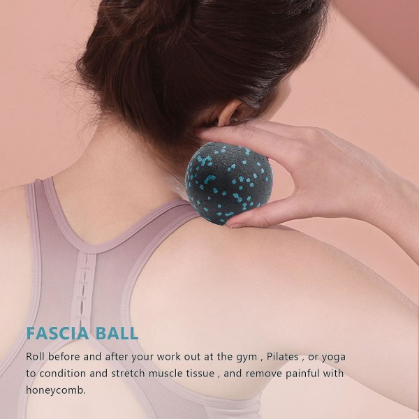 Foam Roller Set Högdensitets Massage Rollerboll För Nacke Rygg Muskler Djupvävnadsmassage..