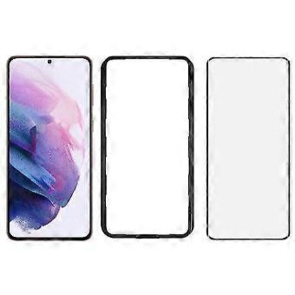 IMAK Samsung Galaxy S21 Ultra 5G Näytönsuoja Täysliima 3D Kaareva Karkaistu Lasi Kalvo P:llä