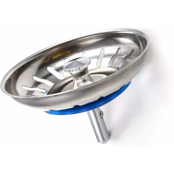 Diameter 80mm Stainless Steel Sink Stopper 2Pcs Strainer Stopper