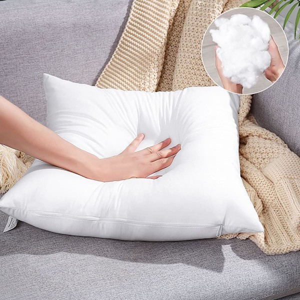 Pakke med 2 vandtætte fyldpuder 45 x 45 cm - Inderpuder -